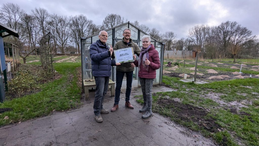 Op de foto vlnr: Joop van Huut, Guido Verschoor en Rian Knoester